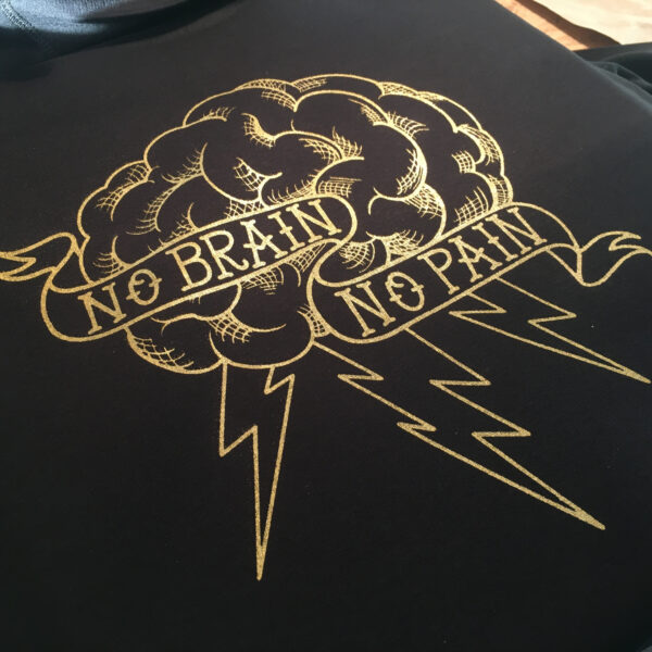No Brain No Pain /// Sweater /// Limited Edition /// Gold - Image 5