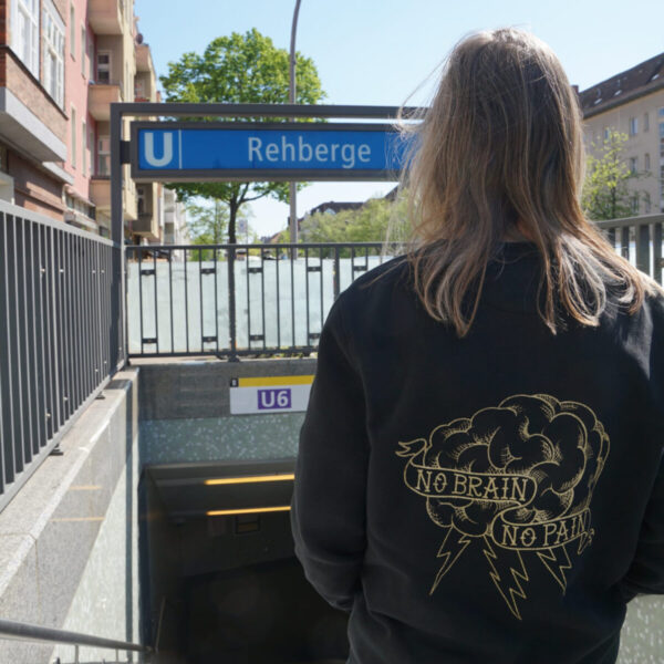 No Brain No Pain /// Sweater /// Limited Edition /// Gold