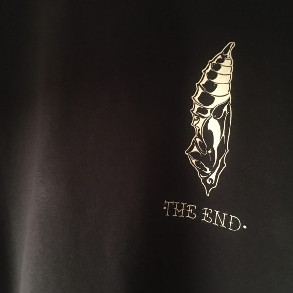 Moth /// Heavy Hoodie /// Black