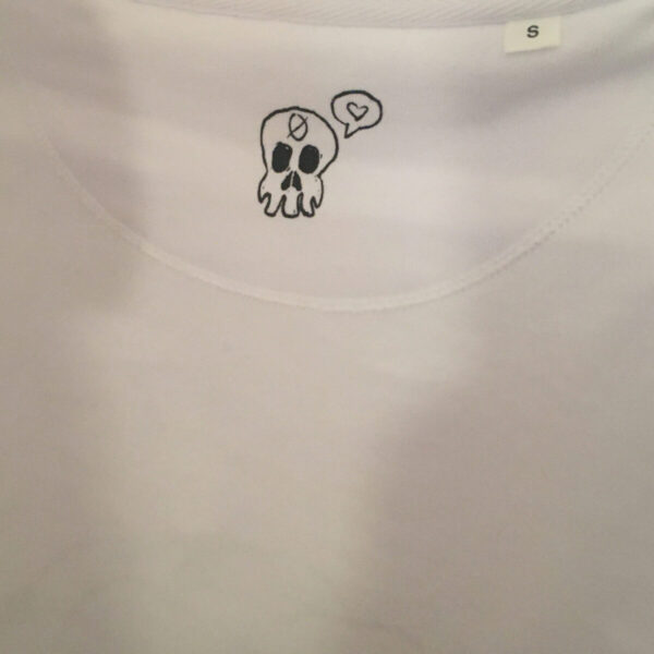 No Brain No Pain /// Hoodie /// White - Image 5