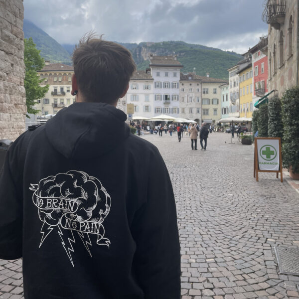 No Brain No Pain /// Stitched Hoodie /// Limited Edition - Image 3