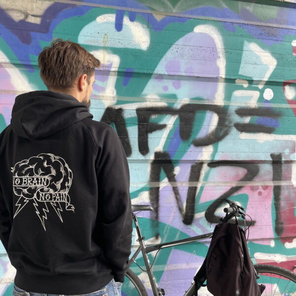 No Brain No Pain /// Stitched Hoodie /// Limited Edition - Image 6