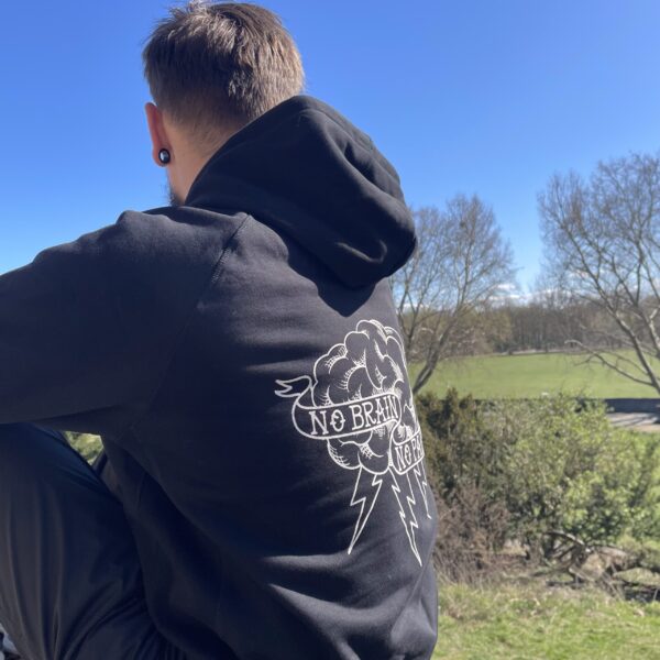 No Brain No Pain /// Stitched Hoodie /// Limited Edition - Image 10