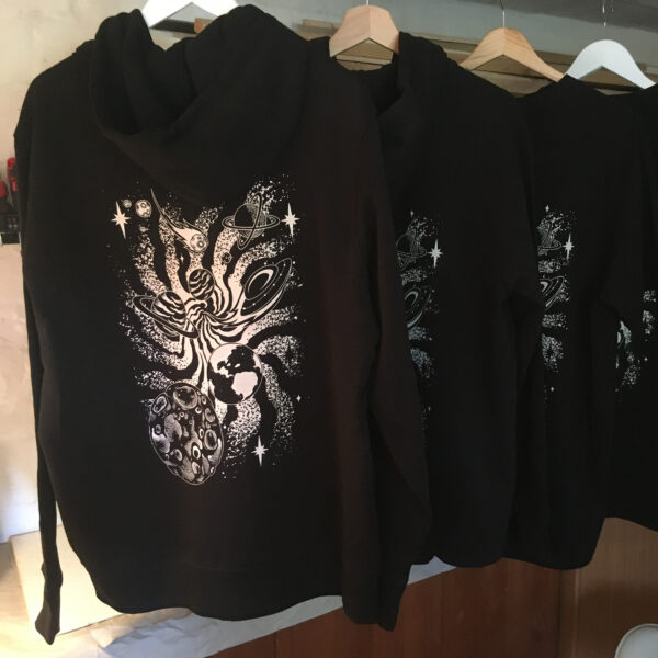 Universe /// Heavy Hoodie /// Black - Image 3